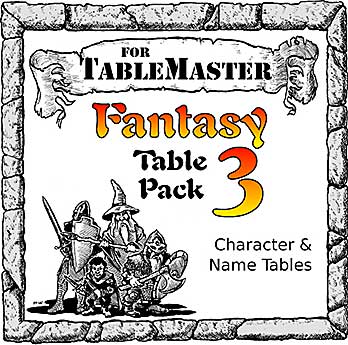 Fantasy Table Pack 3 box art