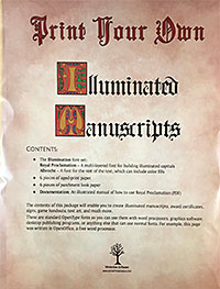 Illuminated Manuscript Kit cover picture