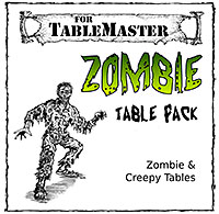 Zombie Table Pack