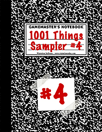 1001 Things Sampler #4
